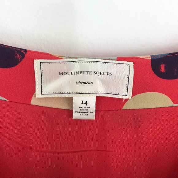 Anthro Moulinette Soeurs Silk Here and There Dress - Picture 11 of 14